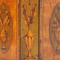 A group of three inlaid boxes late 18th - 19th century