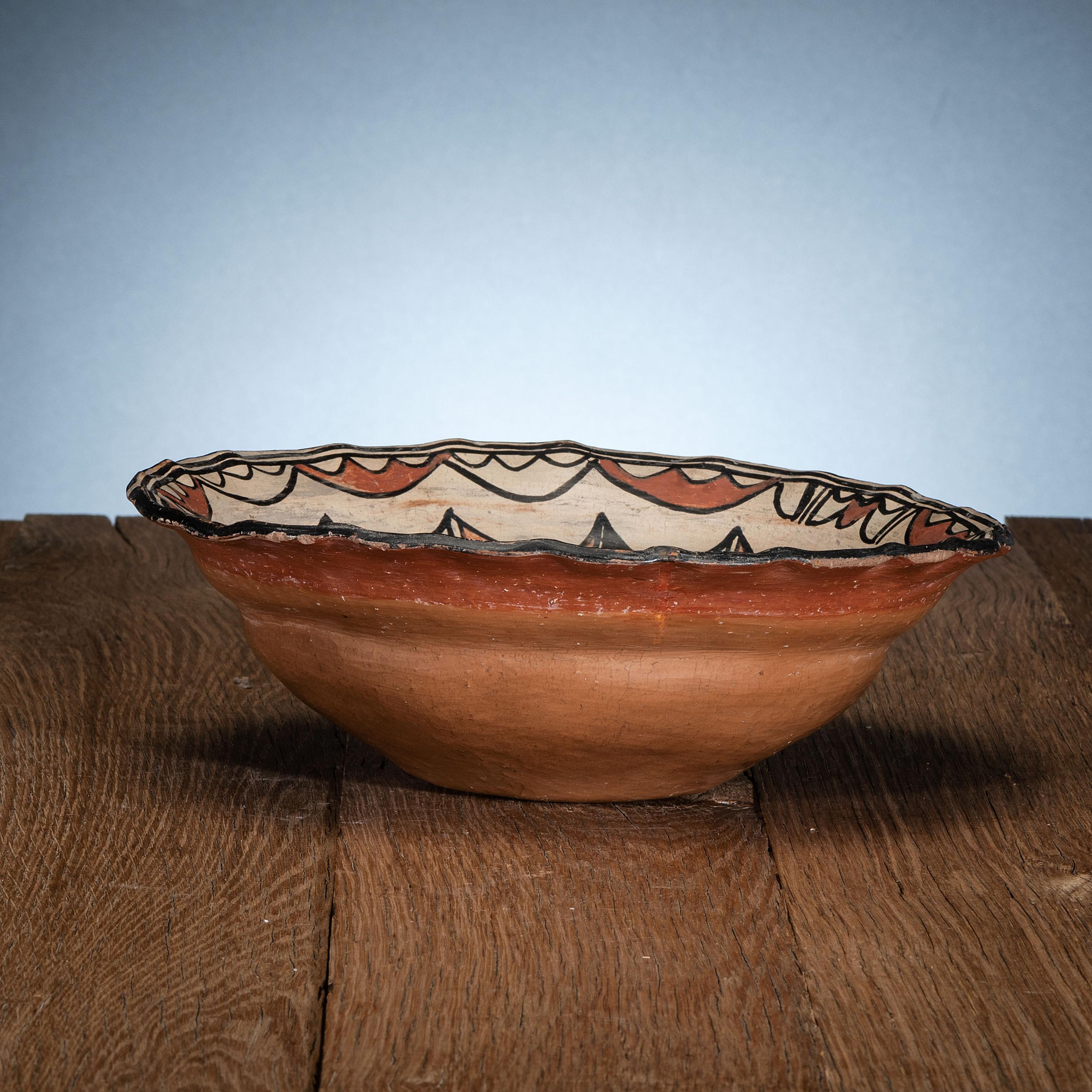Tesuque Polychrome Bowl