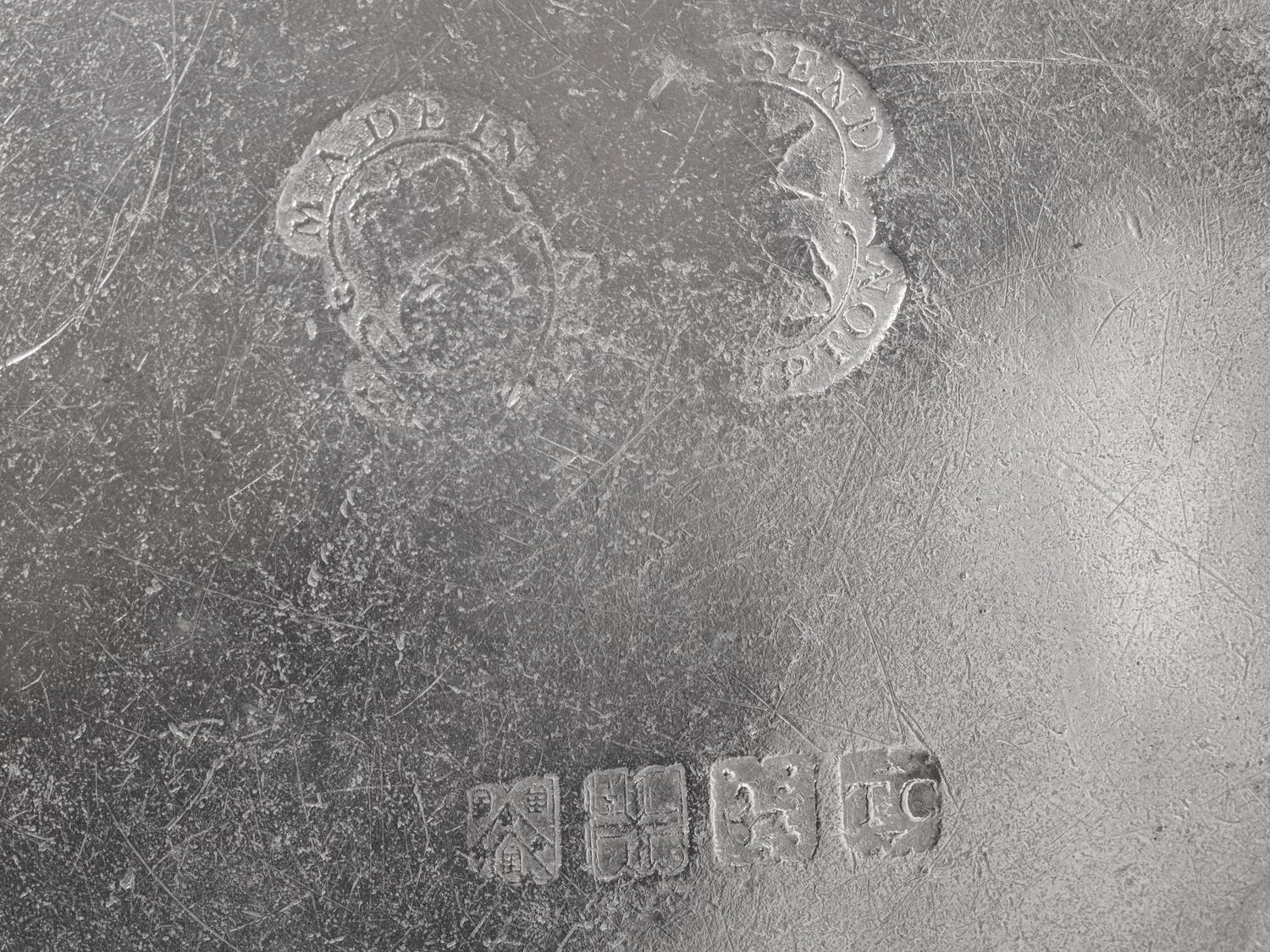 A Group of Assorted Pewter Table Articles