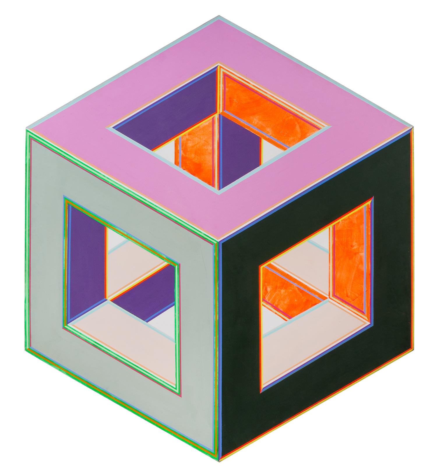 Al Loving, (American, 1935-2005), Cube 28, 1970