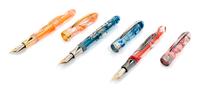 A Visconti Millennium Arc Limited Edition Three Fountain Pen Set