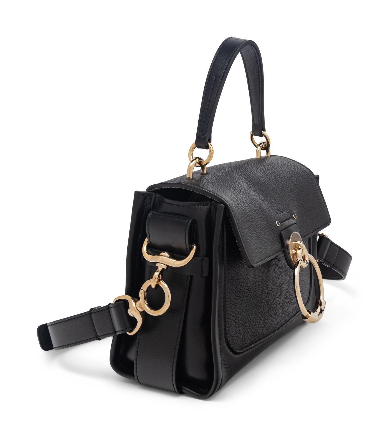 Chloé Tess Mini Black Leather