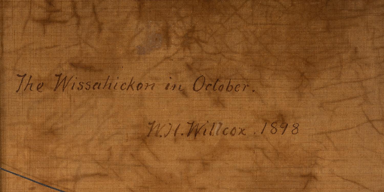 The Wissahickon in October , 1898