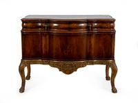 A Rococo Style Walnut Credenza — EARLY 20TH CENTURY