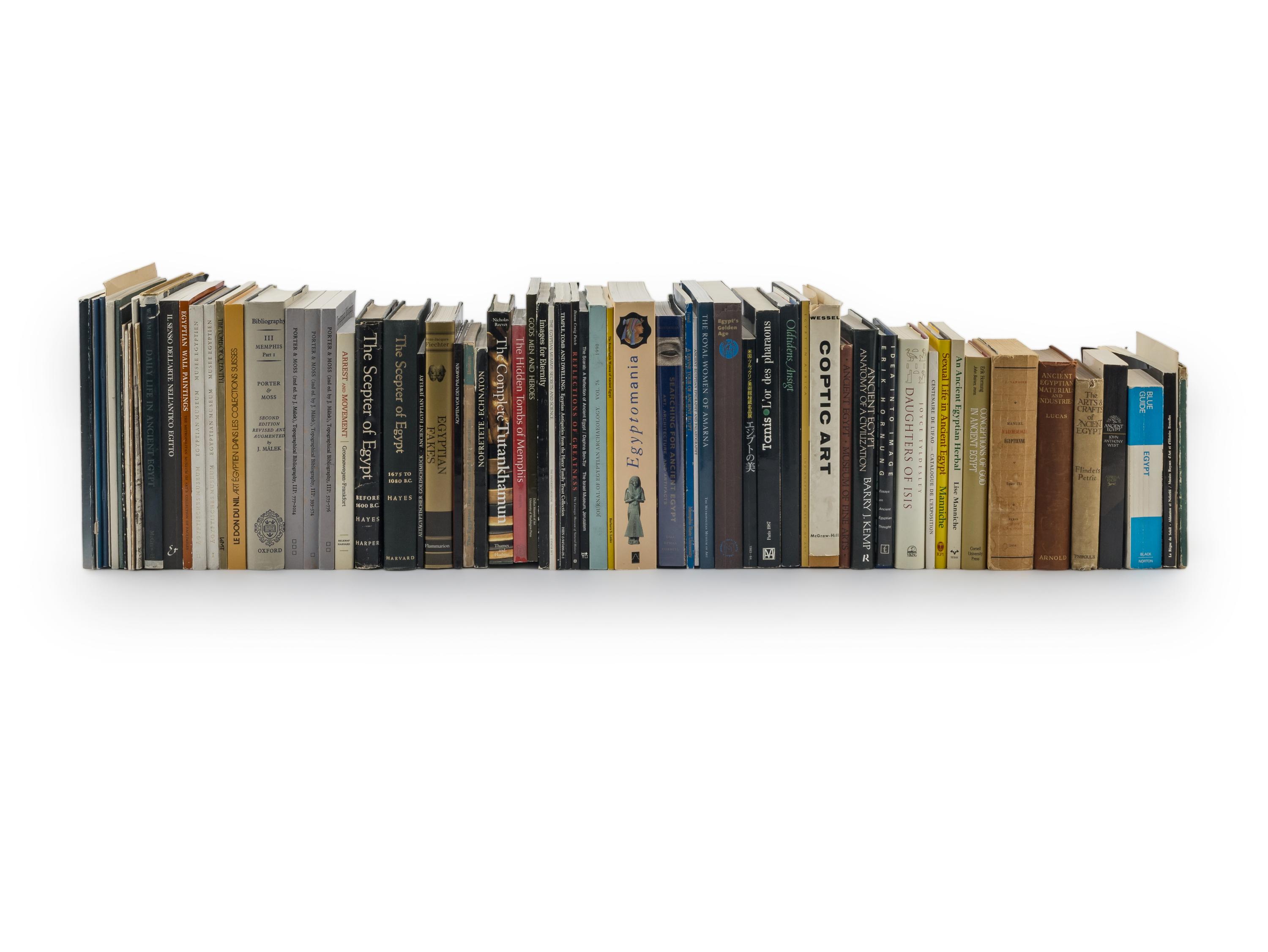 A Collection of 70 Egyptian Art Reference Books