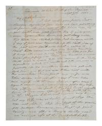 [GOLD RUSH]. Letter describing the arduous overland journey from Ft. Laramie to California, 1851.