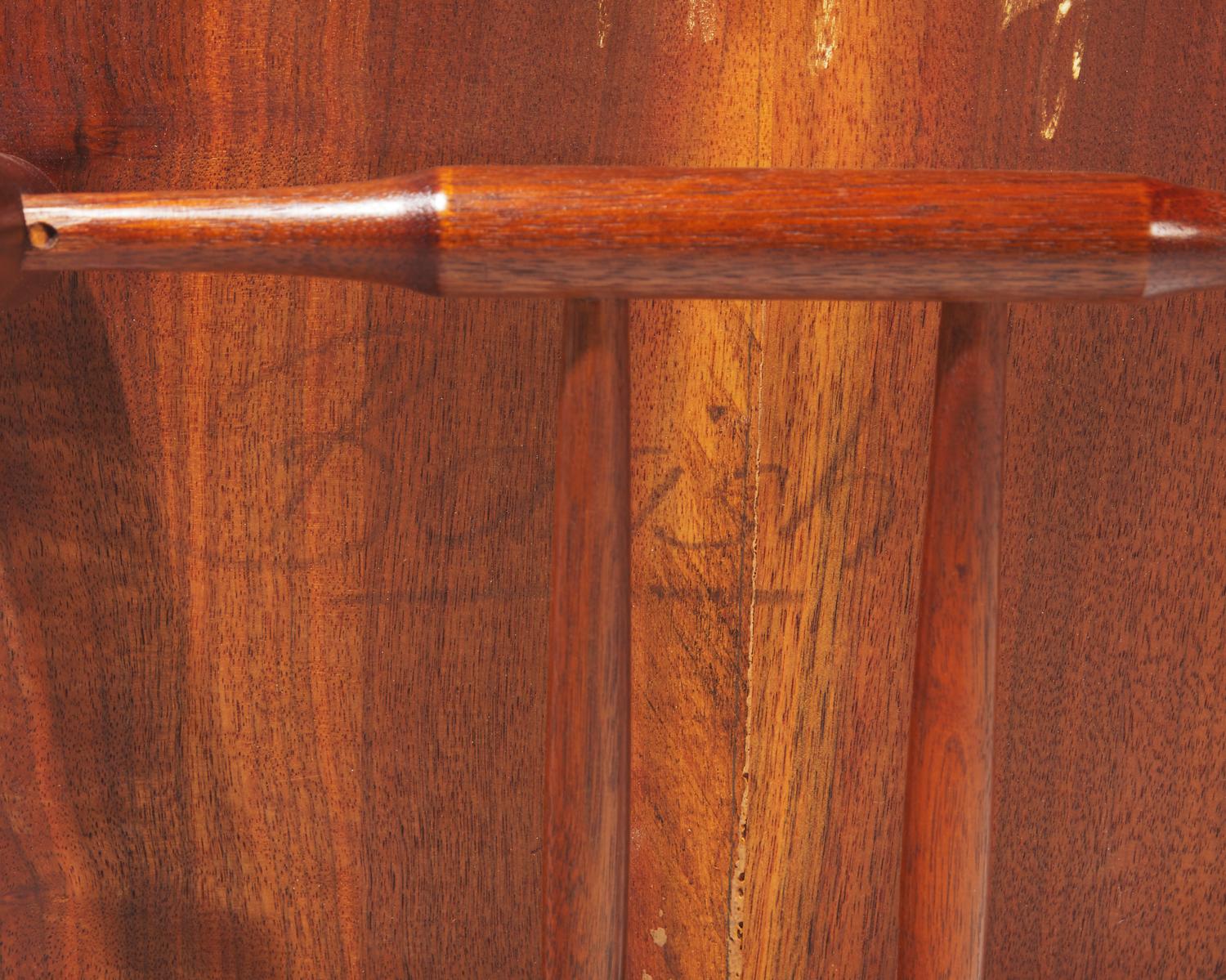Set of six New chairs, 1968/69 Nakashima Studios, USA