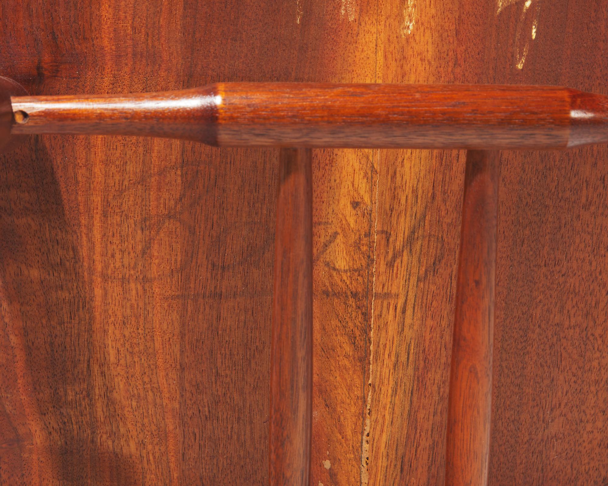 Set of six New chairs, 1968/69 Nakashima Studios, USA
