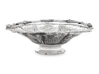 A George III Silver Flower Basket