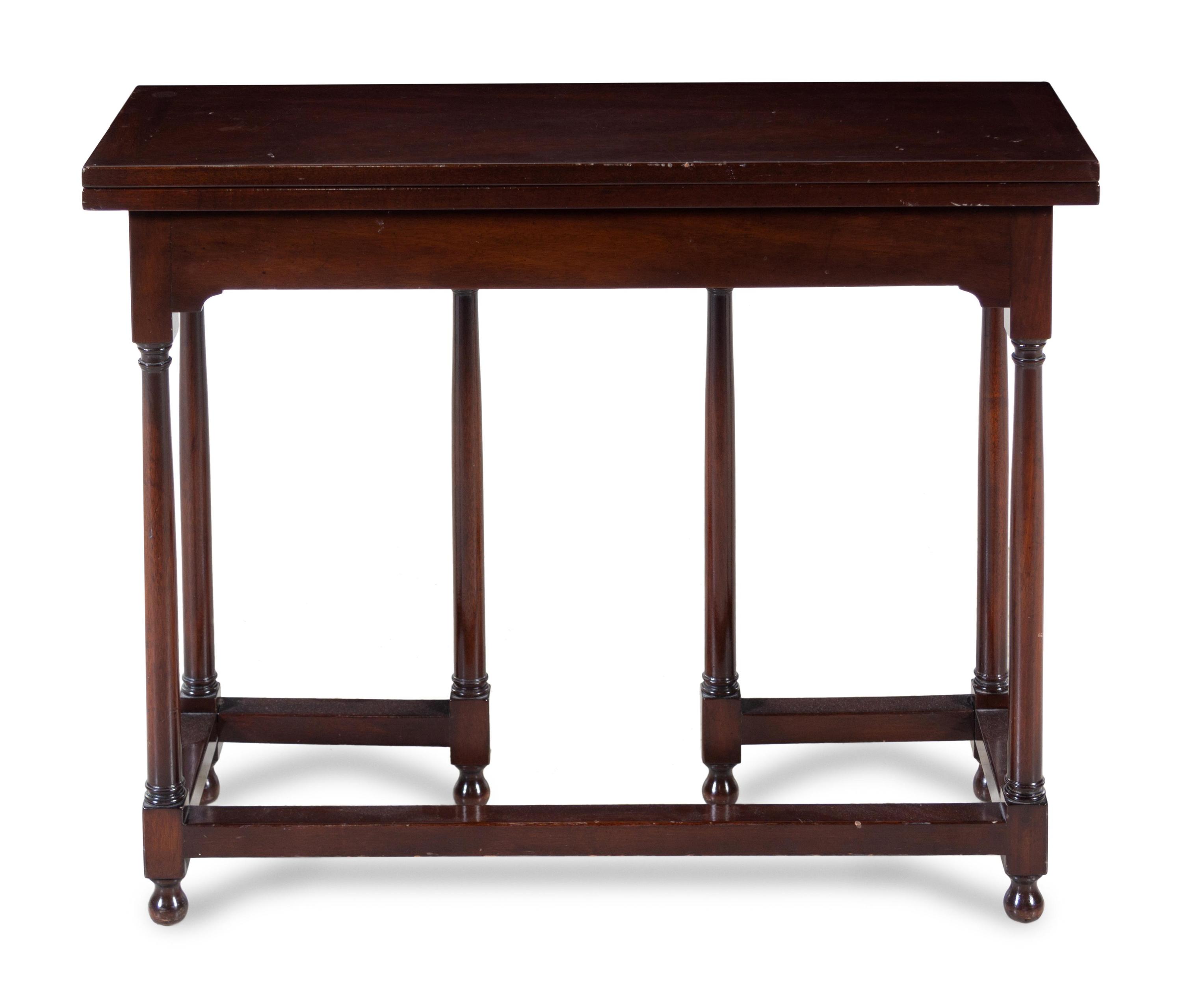 A George III Style Mahogany Gate-Leg Table