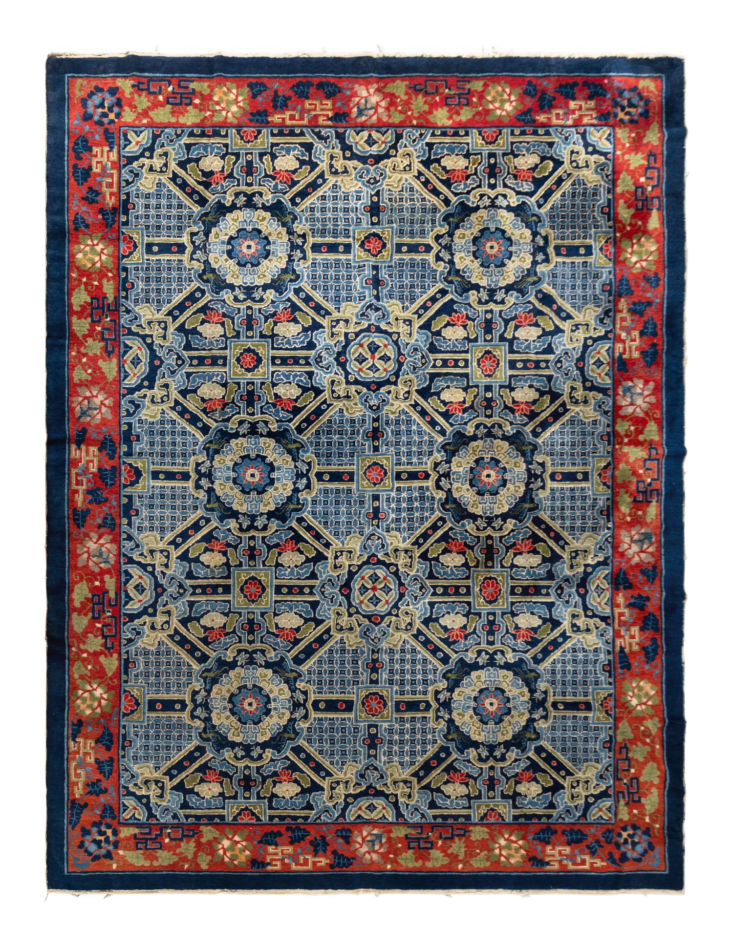 A Chinese Wool Rug
