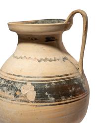 A South Italian Bichrome-Ware Jug