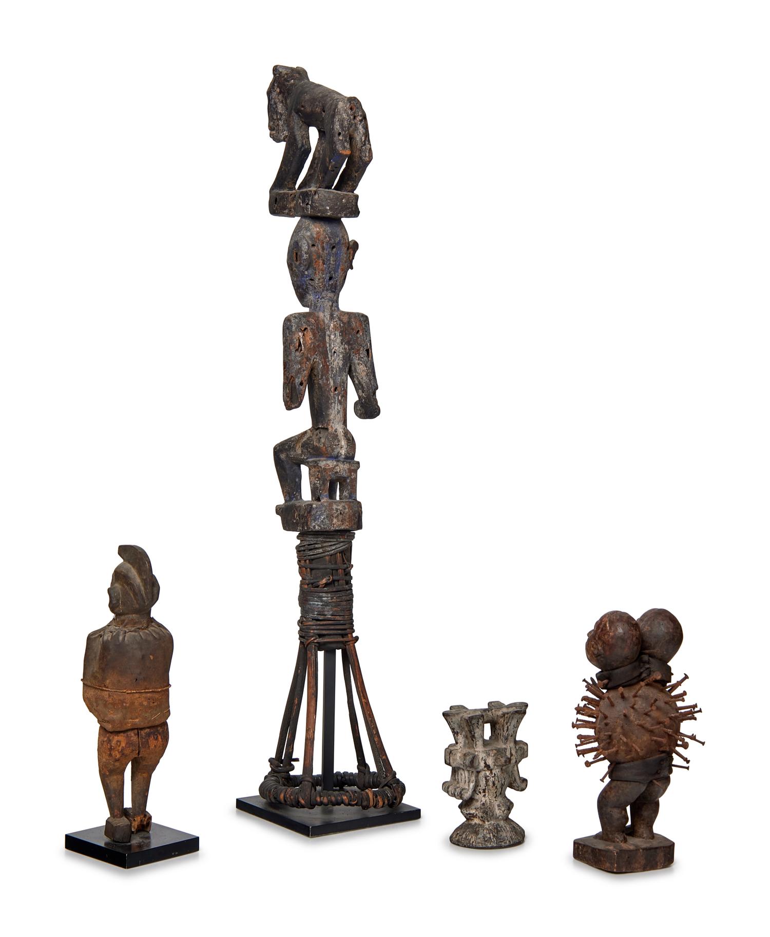 A Group of African Tribal Figures