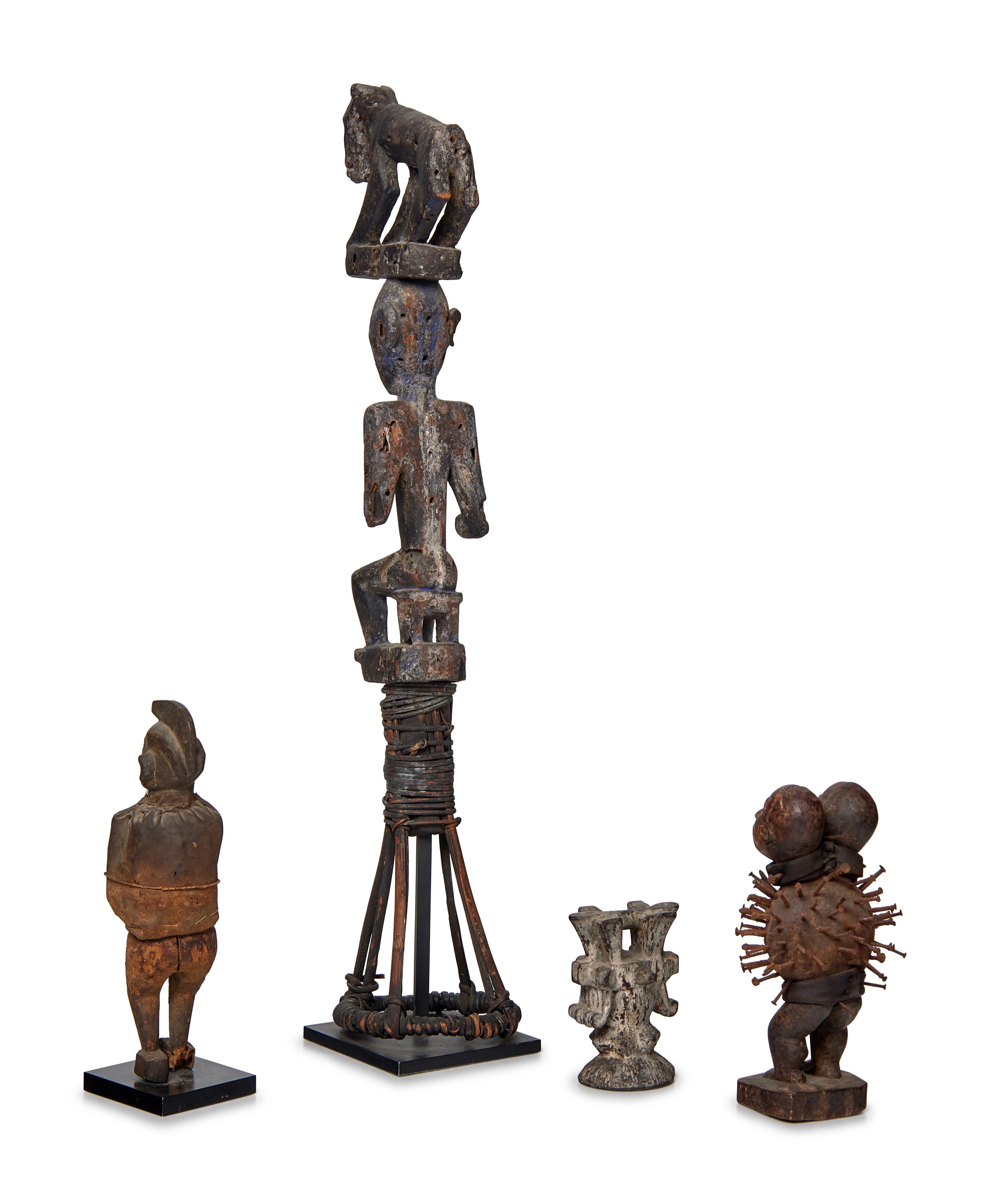 A Group of African Tribal Figures