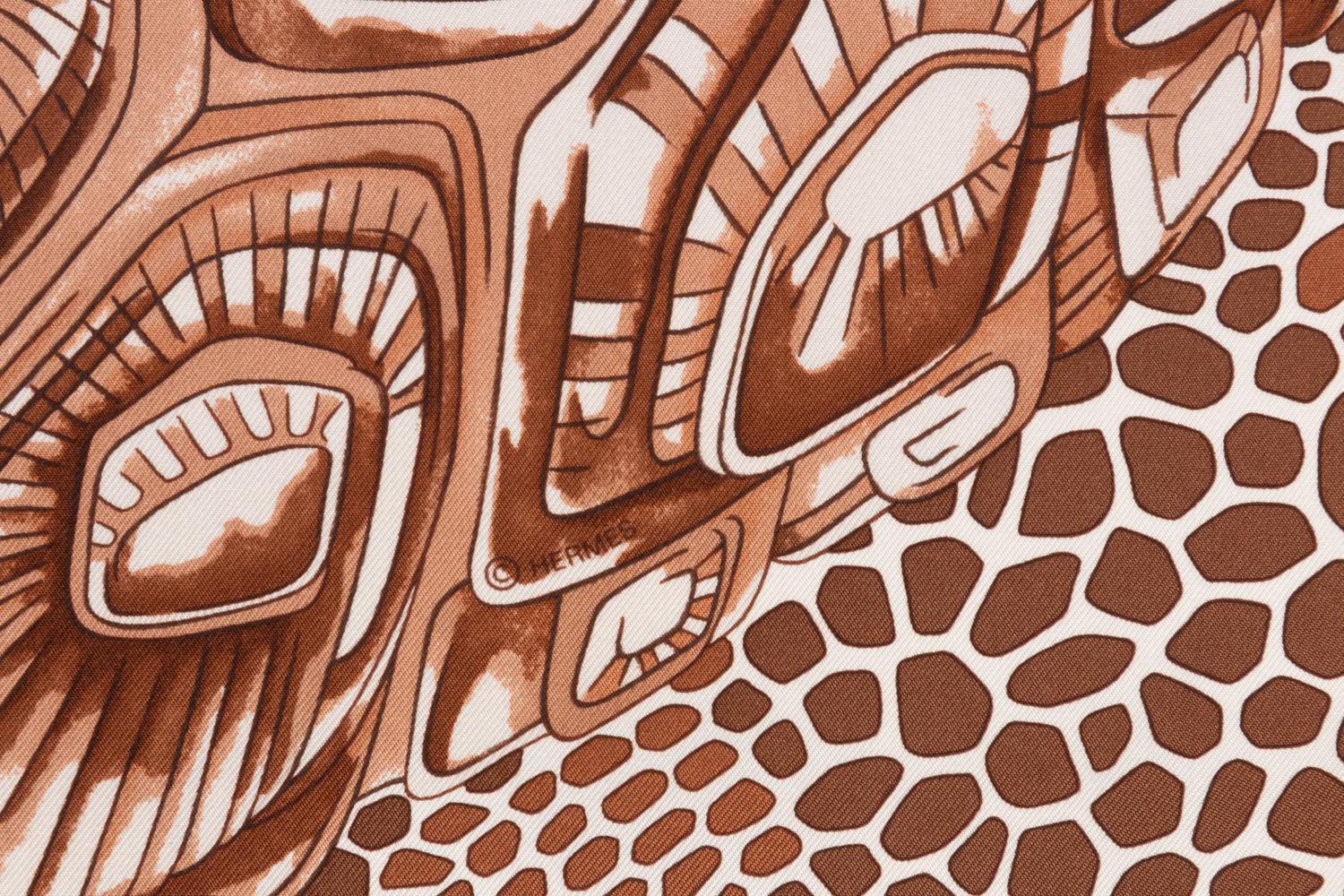 Three Hermès 90cm Silk Scarves