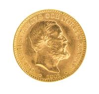 Kingdom of Sweden (1901 CE), — Gold 10 Kroner