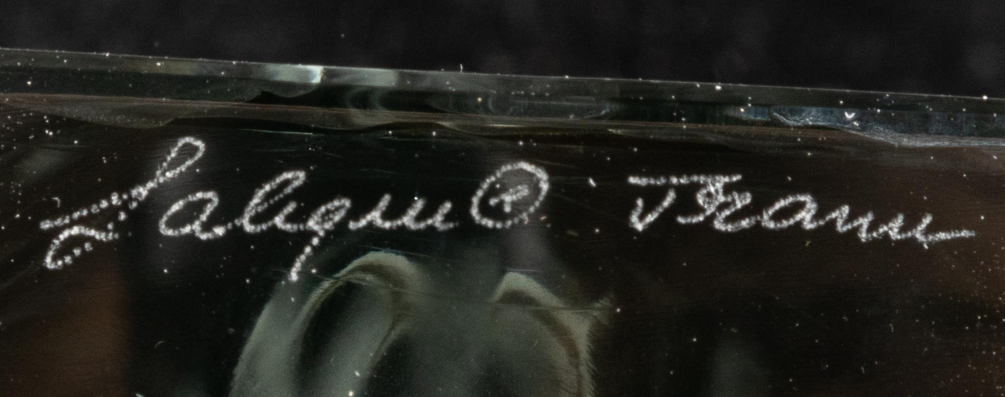 A Lalique Grisolin Figure