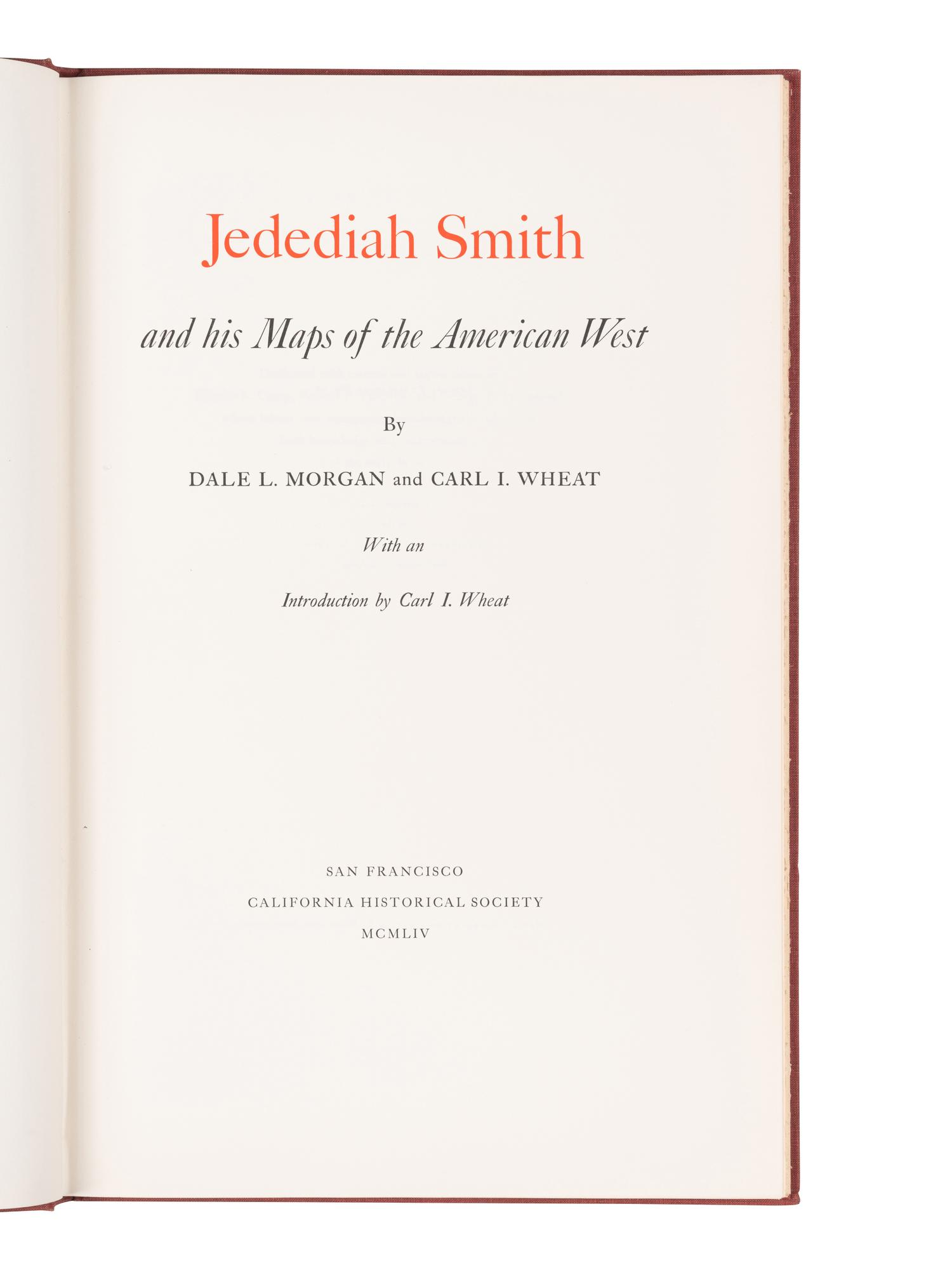 [ARTHUR H. CLARK COMPANY] -- [WESTERN AMERICANA]. A group of 7 works, comprising: