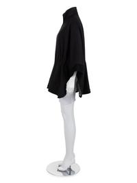 Loro Piana Cashmere and Suede Poncho