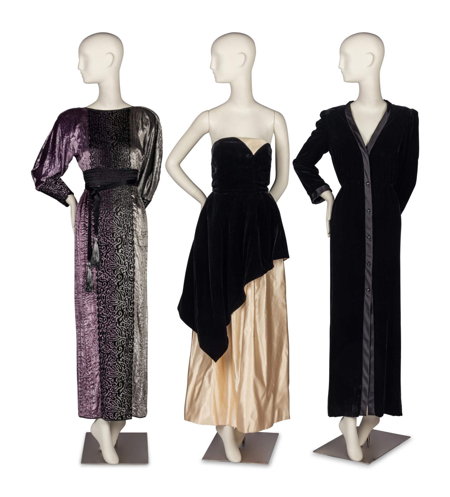Two Lanvin Dresses and One Geoffrey Beene Dress