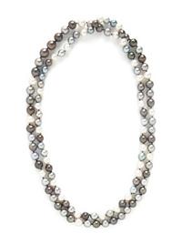 TWO CULTURED PEARL NECKLACES