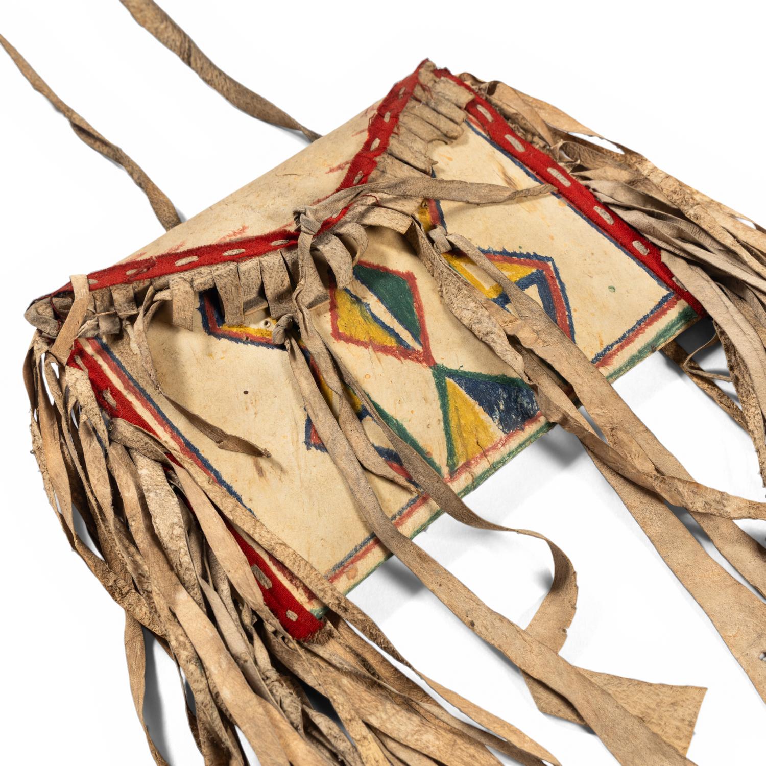 Sioux Painted Parfleche Case
