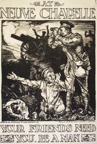 (WWI POSTERS) BRANGWYN, FRANK, Sir. Three WWI posters.