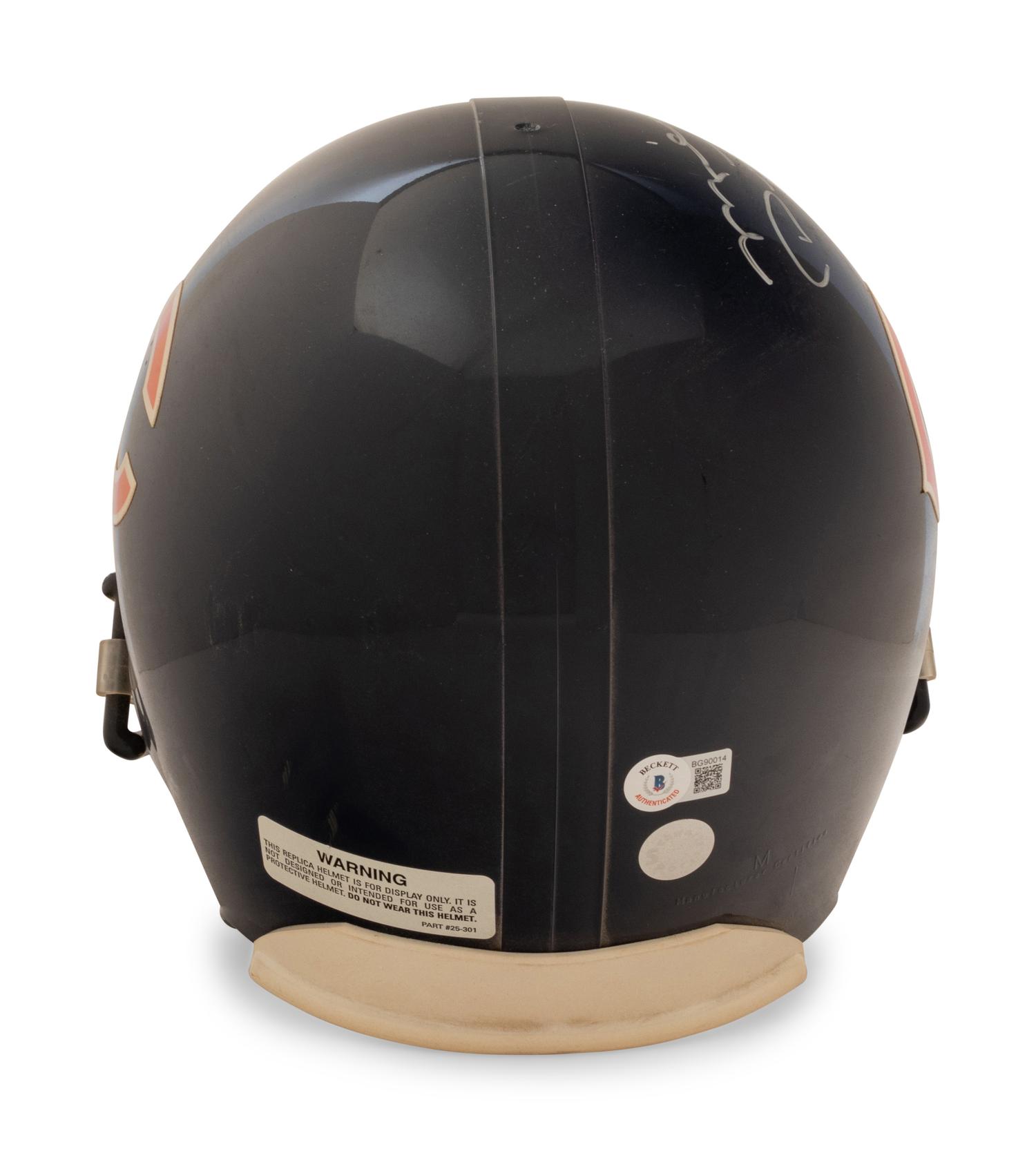 A Group of Mike Ditka Signed Autograph Chicago Bears Items (Beckett Authentication Services BAS Certified),