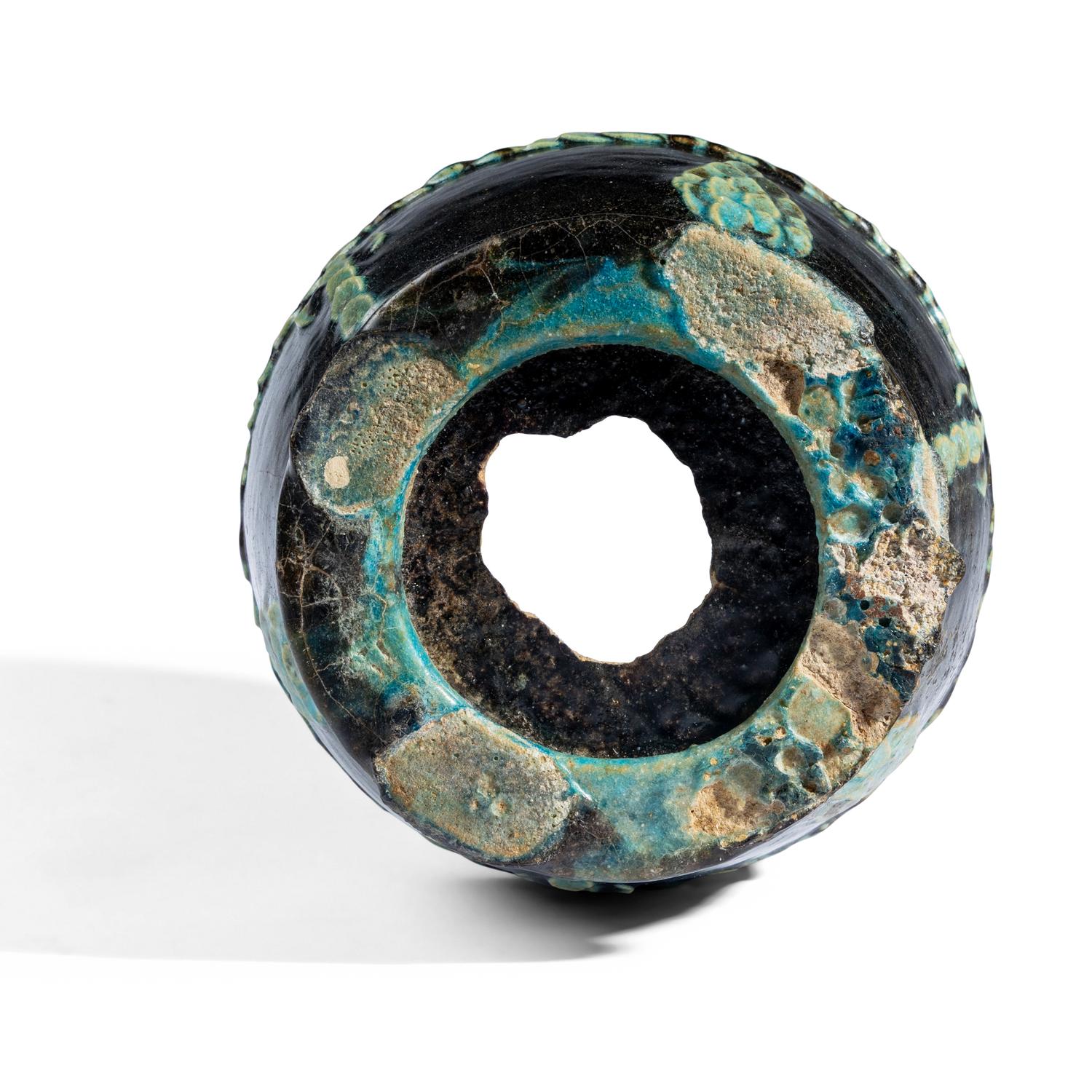 An Egyptian Faience Amphora
