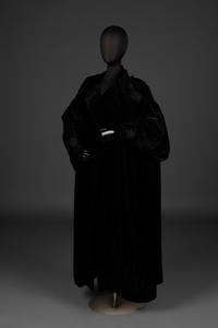 Yohji Yamamoto Black Velvet Cloak