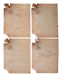TAFT, William Howard (1857-1930). Archive of correspondence between Taft & “Gus” Karger, ca 1908-24.