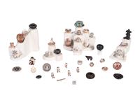 Collection of Miniature Pottery and Weavings