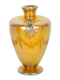 A Tiffany Studios Favrile Glass Vase — Early 20th Century