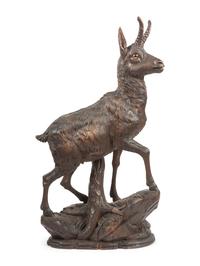 A Black Forest Carved Pronghorn