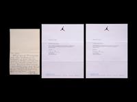 A Group of Magic Johnson and Charles Barkley Signed NBA Hall of Fame Jerseys Basketball Sourced from Michael Jordan's J.U.M.P. Agency,