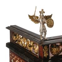 A Spanish Marquetry and Gilt Metal Mounted Collector's Cabinet