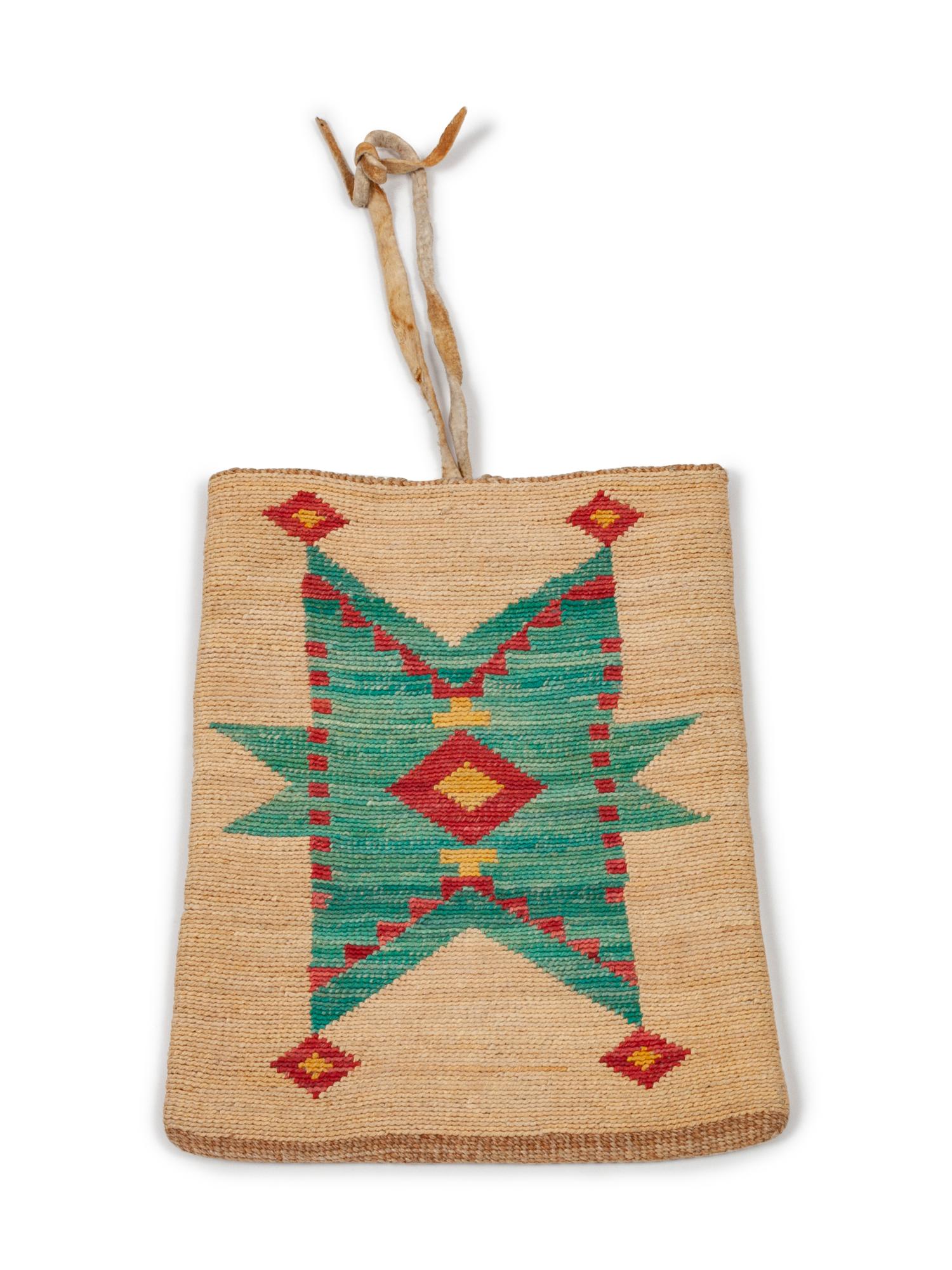 Nez Perce Corn Husk Bag