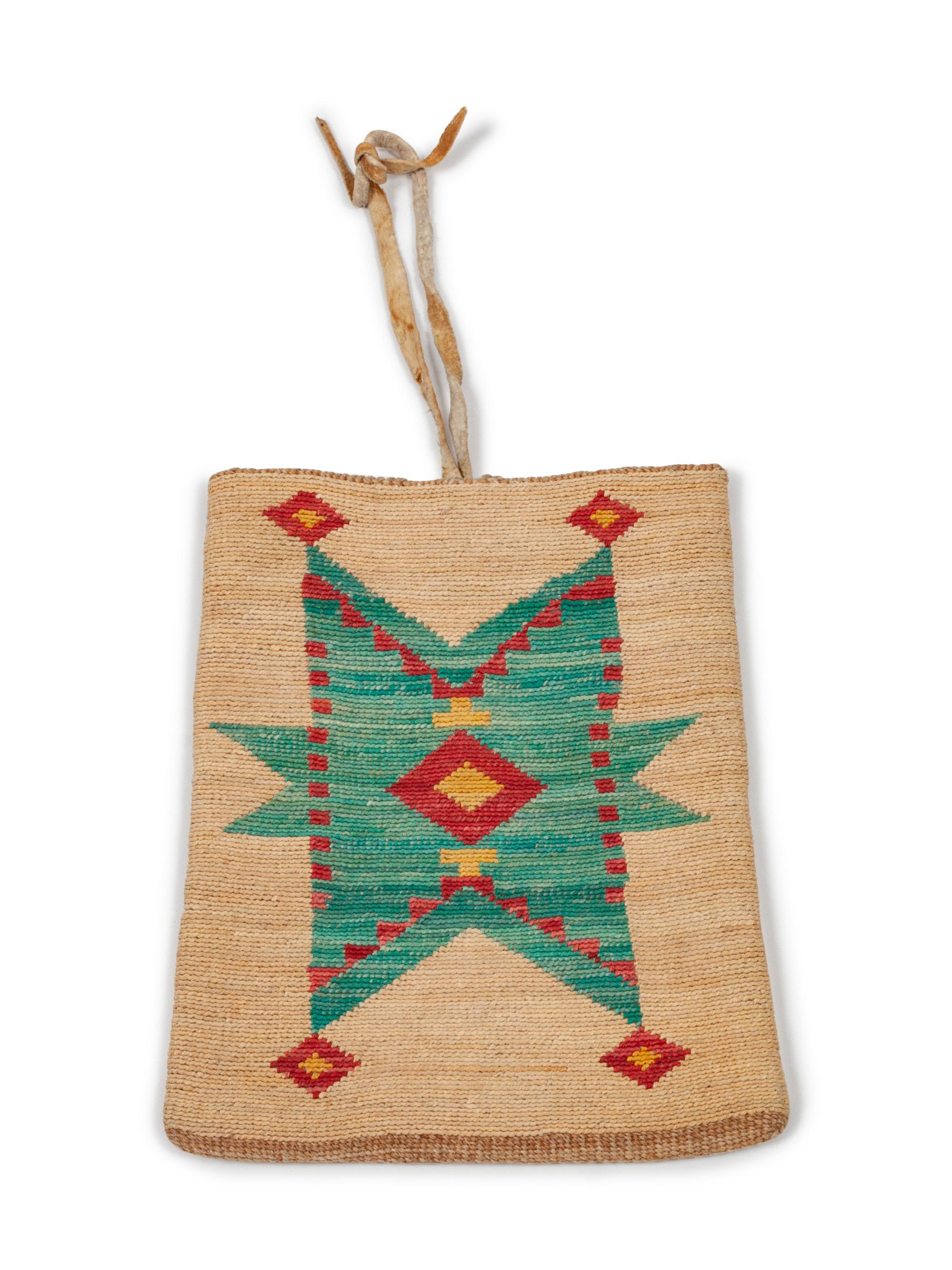 Nez Perce Corn Husk Bag