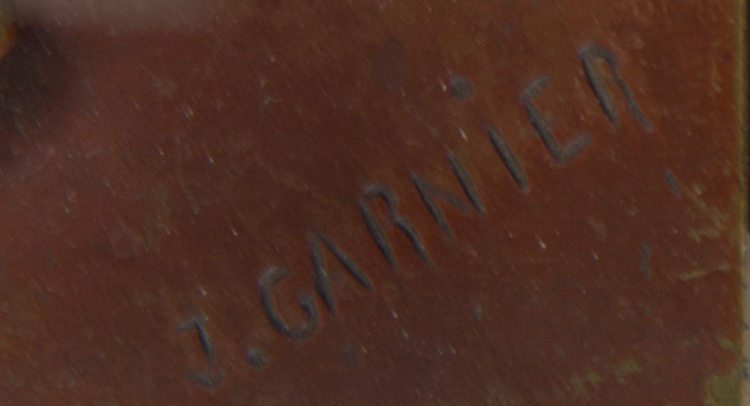 A French Bronze Sculpture, Jean Garnier (1853-1910), Height 12 1/2 inches.