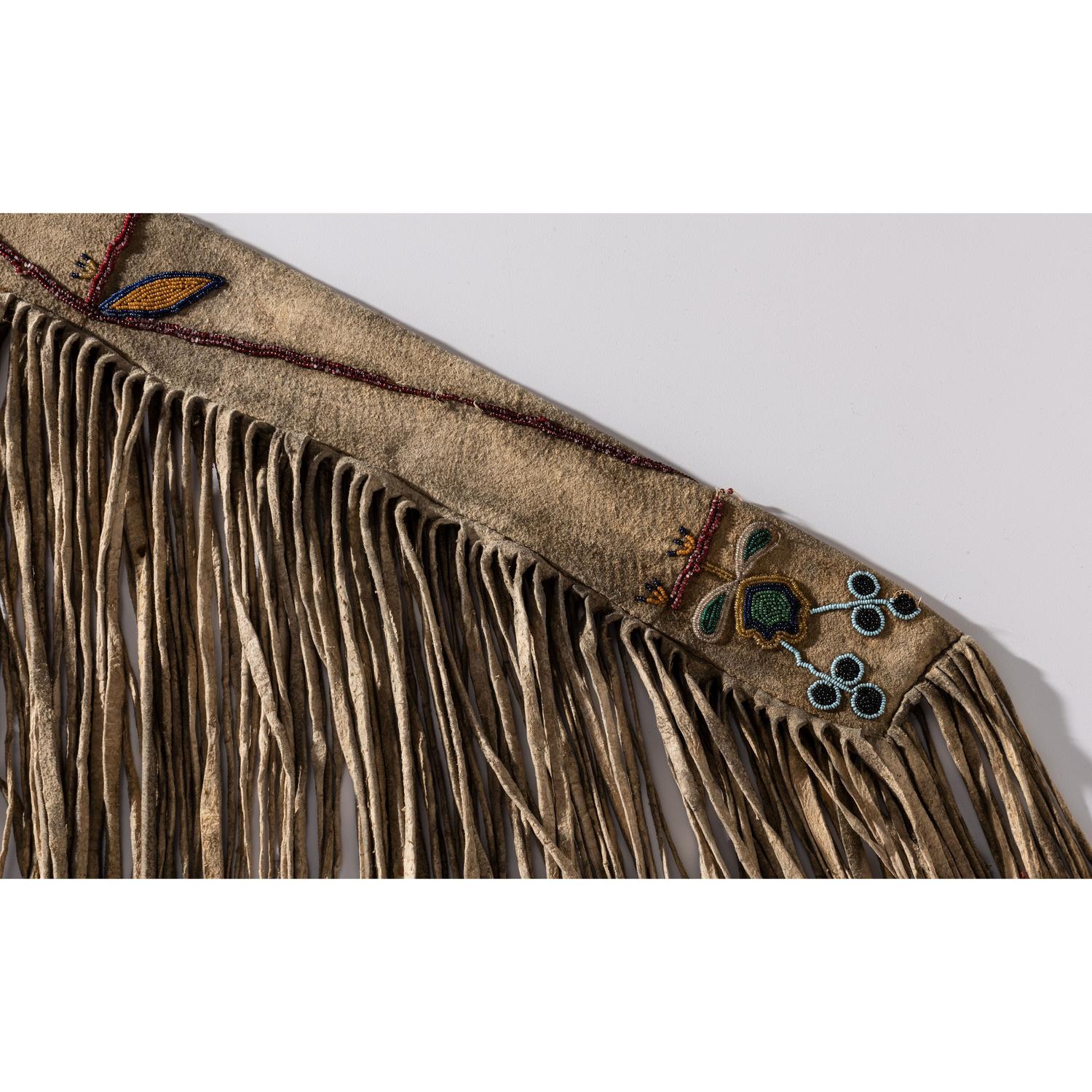 Northern Plains Beaded Hide Rifle Scabbard