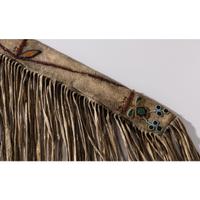 Northern Plains Beaded Hide Rifle Scabbard