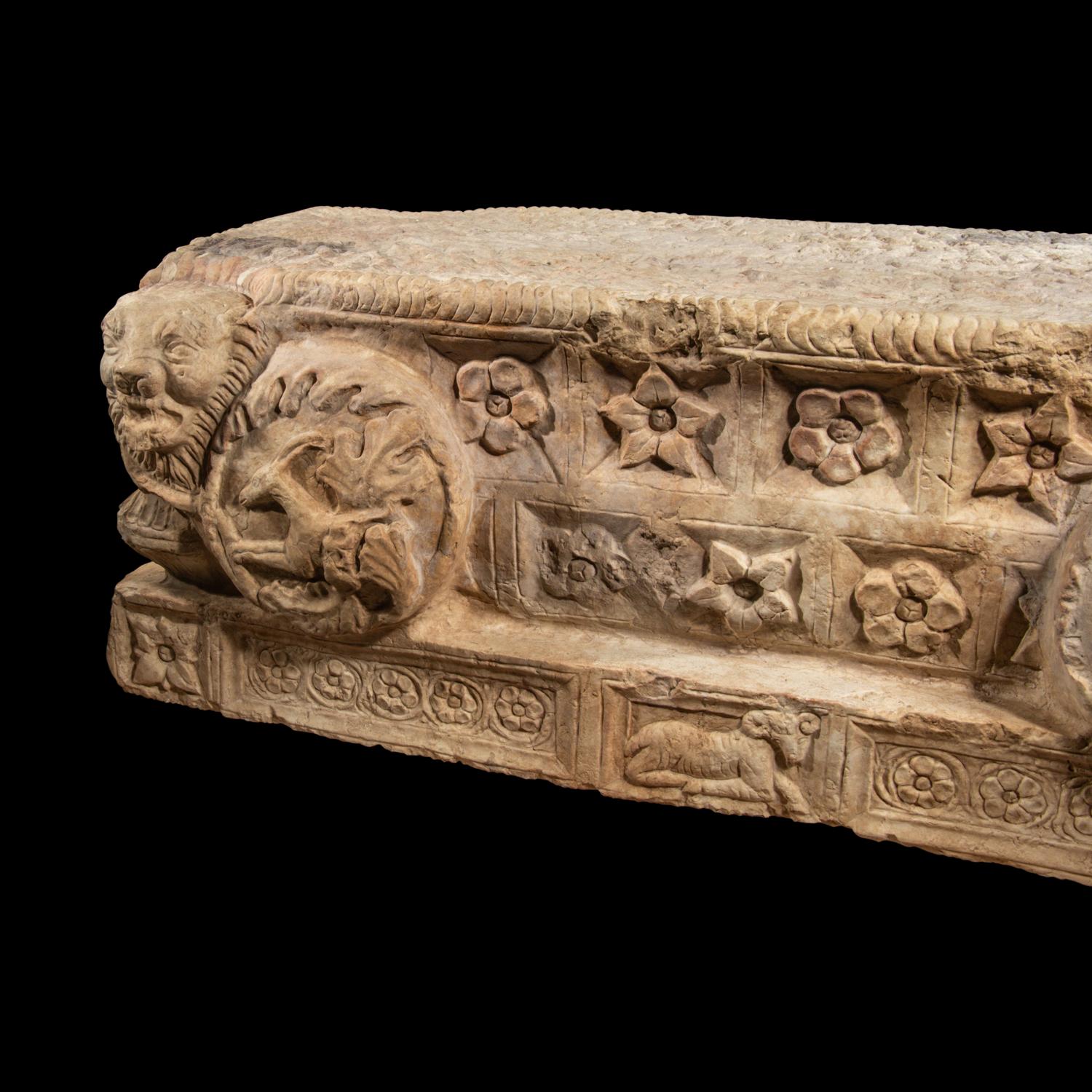 A Palmyrene Limestone Altar