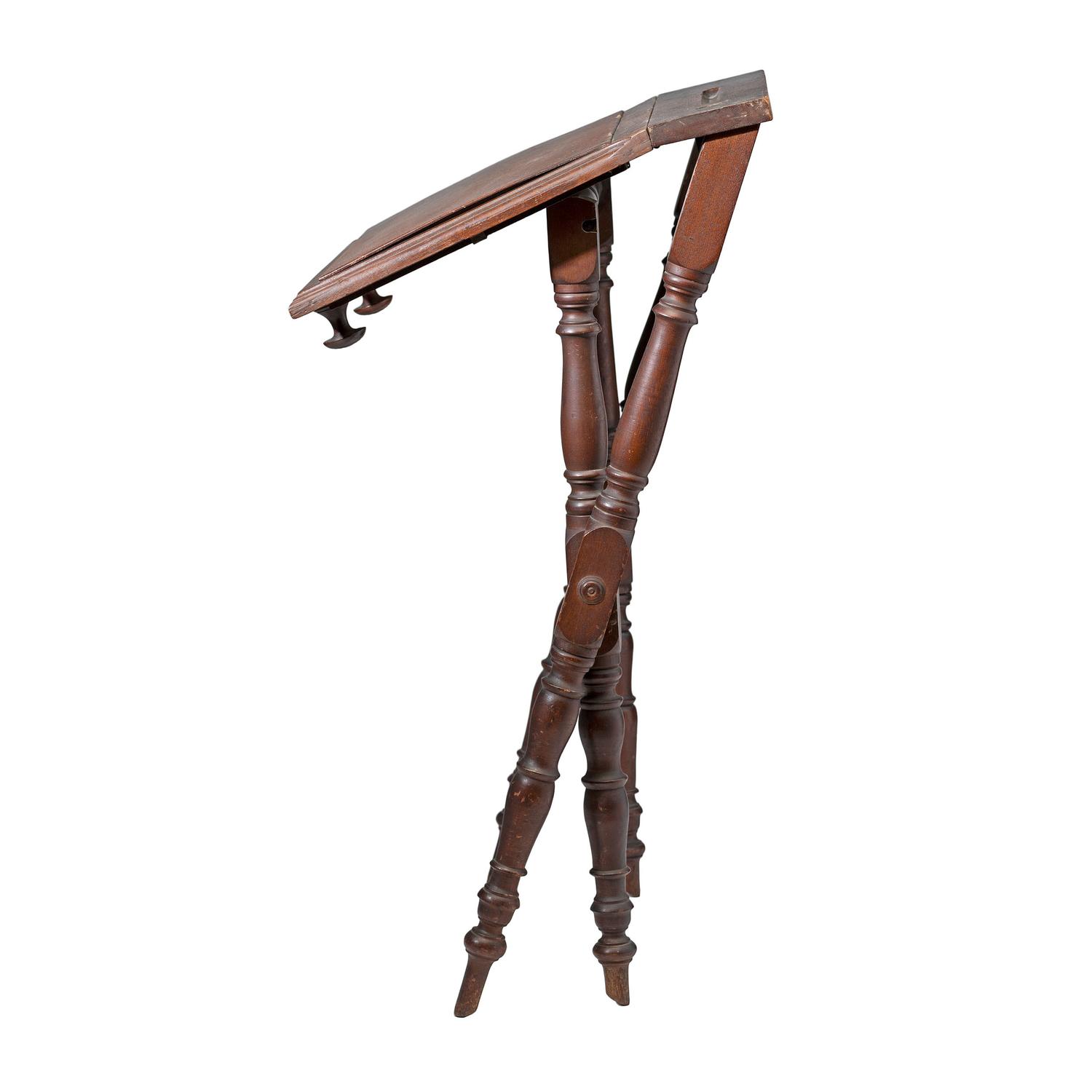 [Civil War] Folding desk table possibly used in the field during the Civil War.