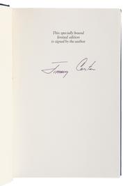 CARTER, Jimmy (b. 1924). A group of 7 FIRST EDITIONS by Carter, ALL SIGNED, comprising: