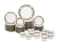 A Puiforcat Porcelain Dinner Service