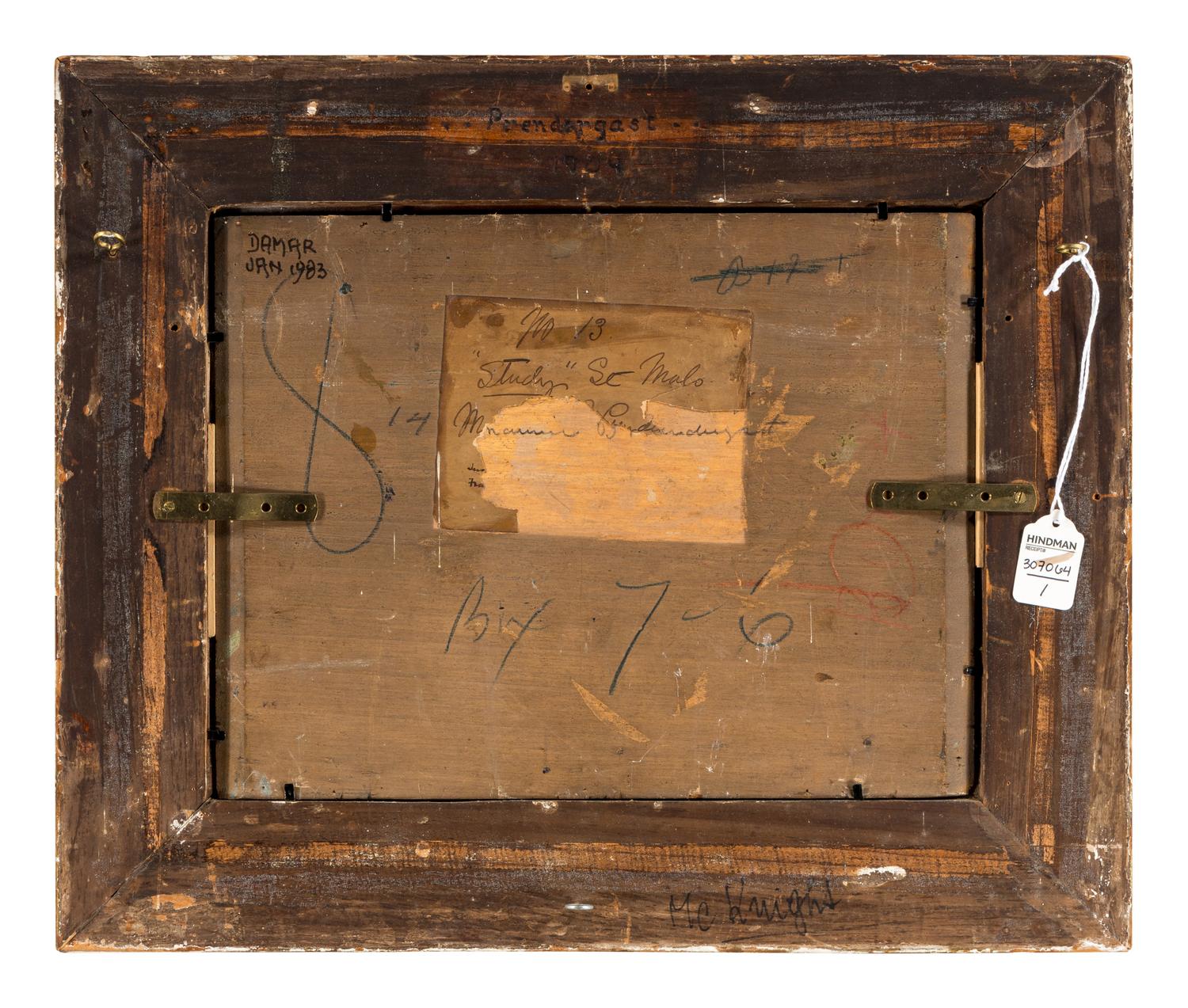 Study St. Malo No. 13 , c. 1907