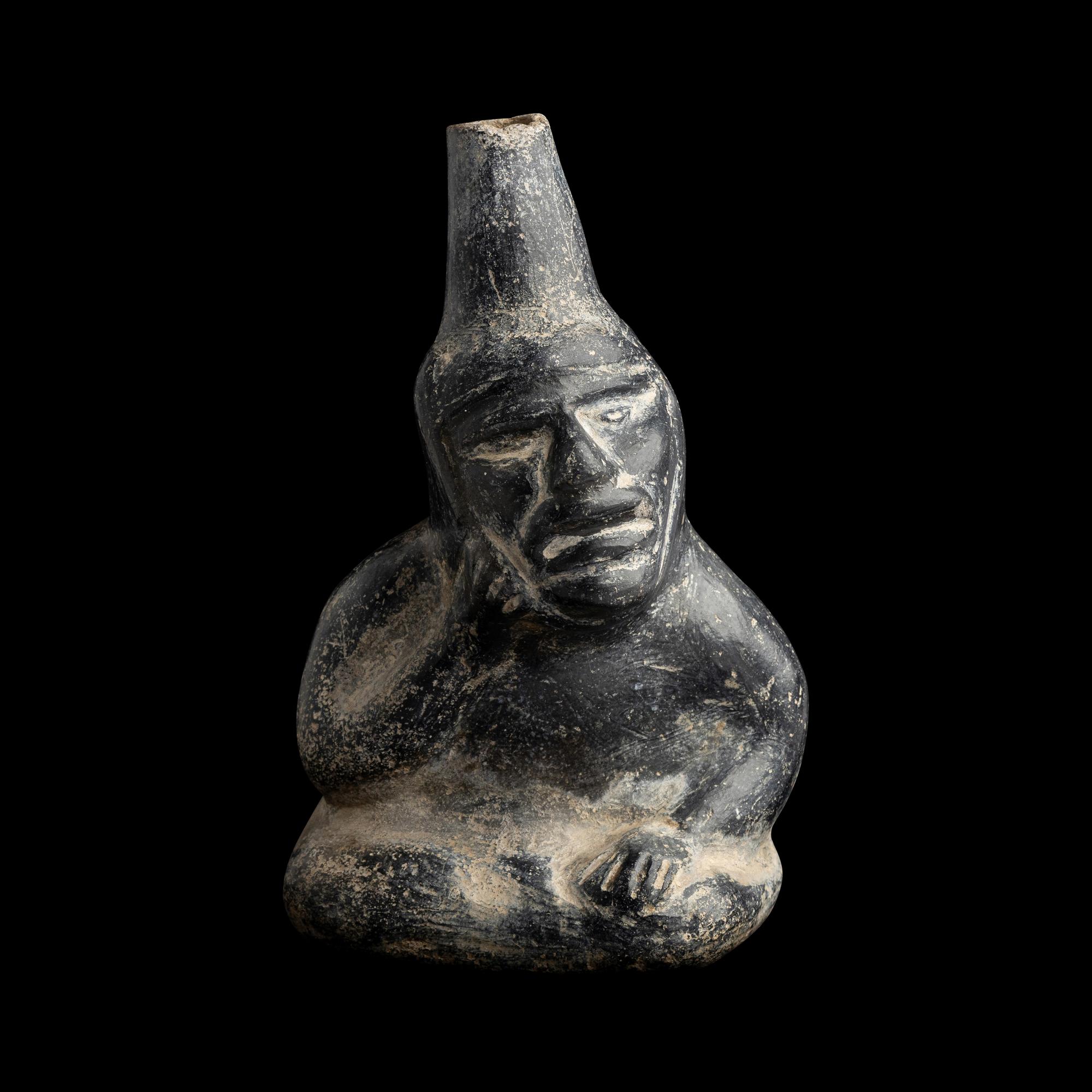 A Group of 3 Pre-Columbian Terracotta Vessels and 1 Terracotta Vessel