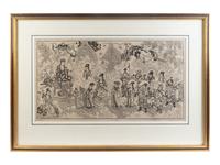 A Group of Four Chinese Woodblocks — 20TH CENTURY