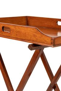 A Georgian Style Butler's Tray on Stand