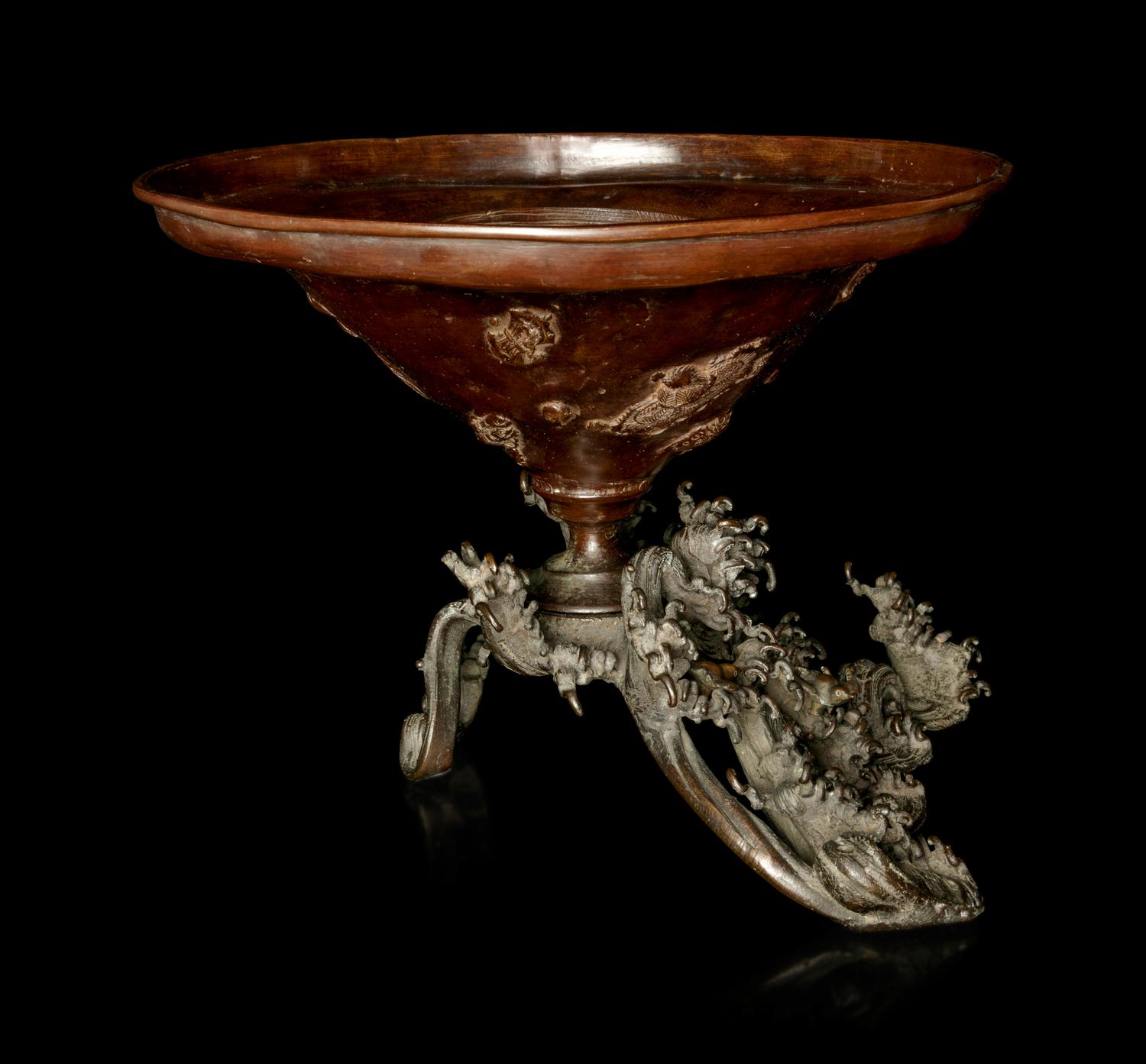A Bronze Flower Pot, Usabata